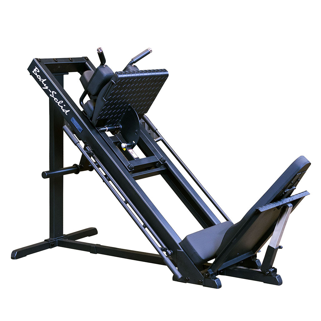 Жим ногами/Гакк-присед Body Solid GLPH1100B черный