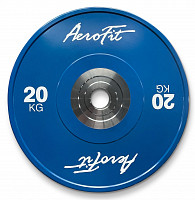 Aerofit AFBDC 20 кг бамперные диски для кроссфита, цветные