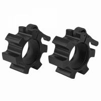 Замок алюминиевый черный для олимпийского грифа (пара) Hasttings Digger HD61D3-B