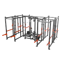 Impulse 6MS четыре силовые рамы MS02 с опцией-стойкой для хранения дисков MS00 с...