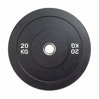 Диск бамперный 51 мм, обрезиненный 20 кг, VictoryFit VF-D51200