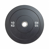 Диск бамперный 51 мм, обрезиненный 10 кг, VictoryFit VF-D51100