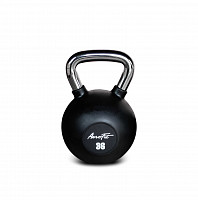 Aerofit AFBK36 Гиря 36 кг обрезиненная с хромированной рукояткой