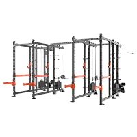 Impulse 3MS две силовые рамы MS02 с опцией-стойкой для хранения дисков MS00 соед...