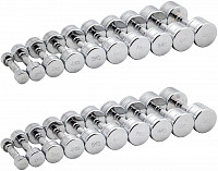Гантельный ряд CHROME (шаг 1 кг, 10 пар) PROFI-FIT 1-10 кг
