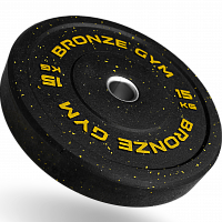 Диск бамперный BRONZE GYM 15 кг